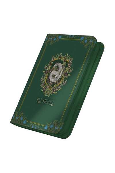 Ultimate Guard Binder pentru carti Zipfolio 160 Slytherin, 20 pagini, materia...