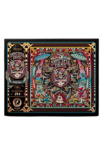 Theory11 Puzzle 1000 elemente Grateful Dead, multicolor, mozaica artistica