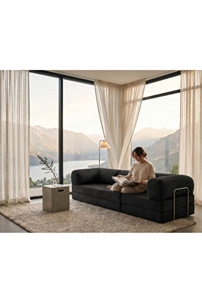 NESTİME 300X100 Modüler Sünger Kanepe,Taşınabilir, Yatak Olabilen,22 DNS Sünger
