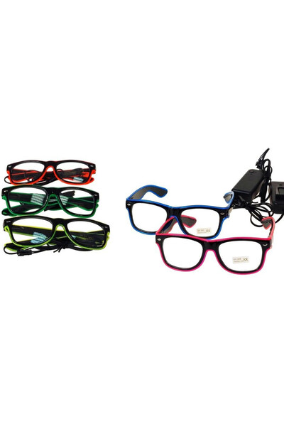 OEM Ochelari LED cu rame iluminate ADAR – mix de modele, livrare aleatorie