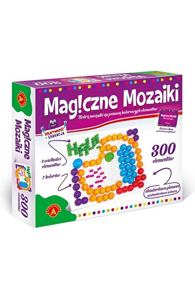 OEM Mozaicuri Creative Educative 300 de Elemente ALEX pentru Copii 4+