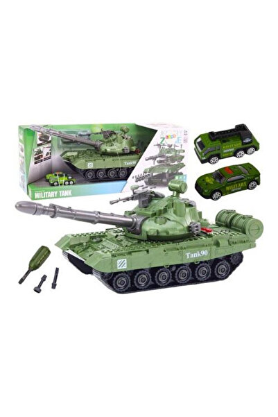 OEM Tanc militar DIY Leantoys cu sunet și posibilitate de dezasamblare