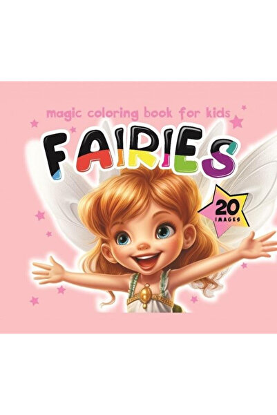 OEM Carte de colorat Fresh Zane Fairies, copertă cartonată roz, 20 de imagini