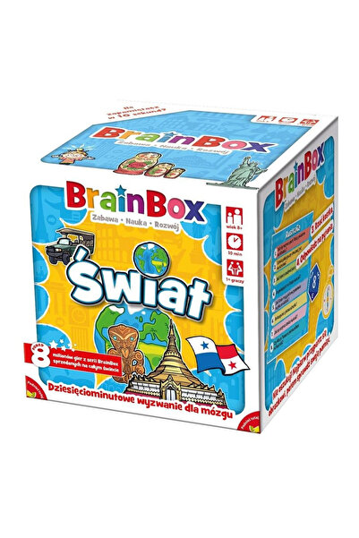 OEM Joc educativ BrainBox - Lumea (a doua ediție) de la Rebel pentru copii 8+