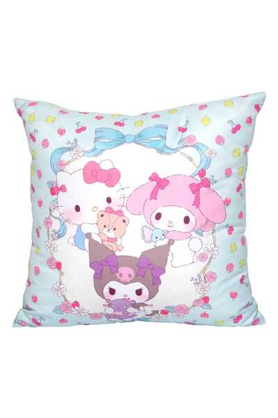 OEM Patura si perna Sanrio Hello Kitty & Friends 35 x 35 cm Pufoasa