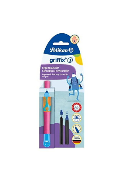 OEM Pelikan Griffix roller pentru studenți Etapa 3 Roz adorabil
