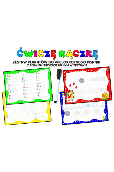 OEM Love Books Cwicze raczke set de planse stergibile A3 cu marker