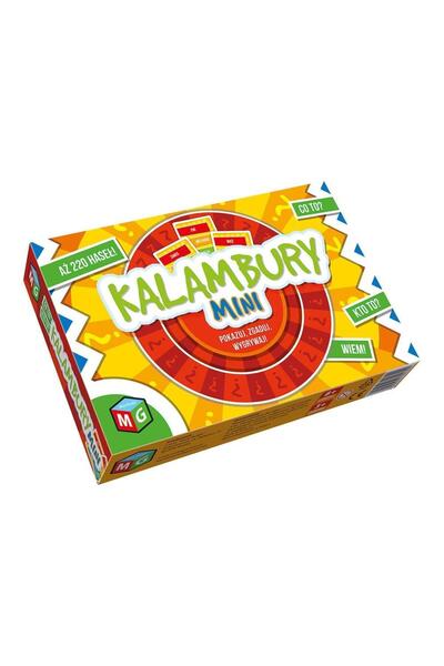 OEM Mini Kalambury Multigra - joc portabil de ghicit pentru 3+ jucători