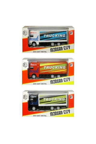 OEM Camion de jucărie SWEDE cu fricțiune - MIX de culori, 3+