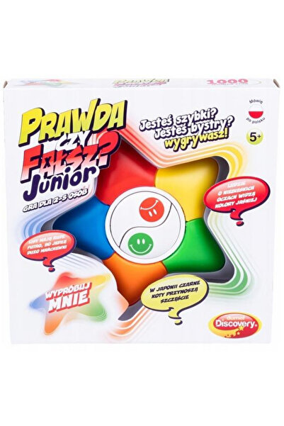 OEM Adevăr sau Fals Junior - joc educativ pentru copii de la Dumel Discovery