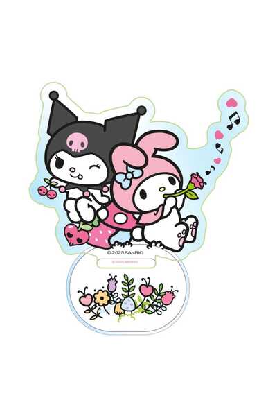 OEM Figurina Holografica Kuromi si My Melody, Sakami Merchandise, 6 cm, Multi...