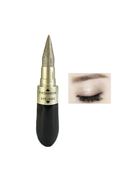 La meila HENGFANG 2 σε 1 Στικ Σκιάς Ματιών με Λάμψη & Μαύρο Eyeliner 1.5γρ. -...