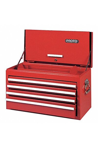 PROTO Tool and equipment box with top cover, 27 inches length, 15 inches heig...