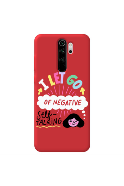 Other Xiaomi Redmi Note 8 Pro Let go Self talking Red Colored Silicone TPU Θήκη