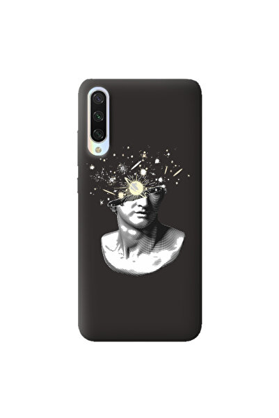 Other Xiaomi Mi 9 Lite Space Statue Black Colored Silicone TPU Θήκη