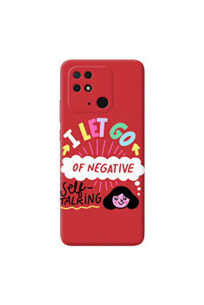 Other Xiaomi Redmi 10C Let go Self talking Red Colored Silicone TPU Θήκη