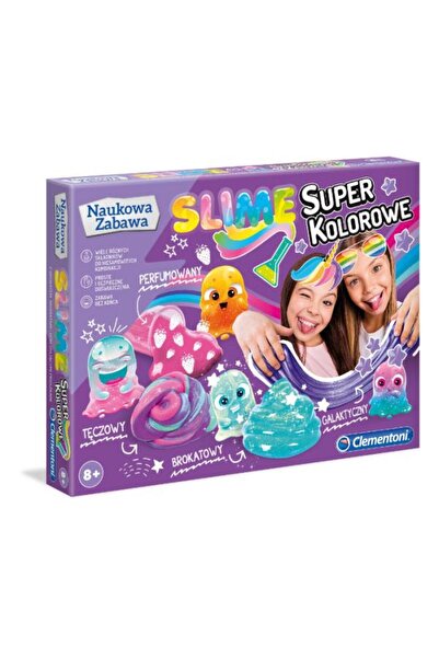 CLEMENTONI Set slime pentru copii, Clementoni, 8+ ani, Multicolor