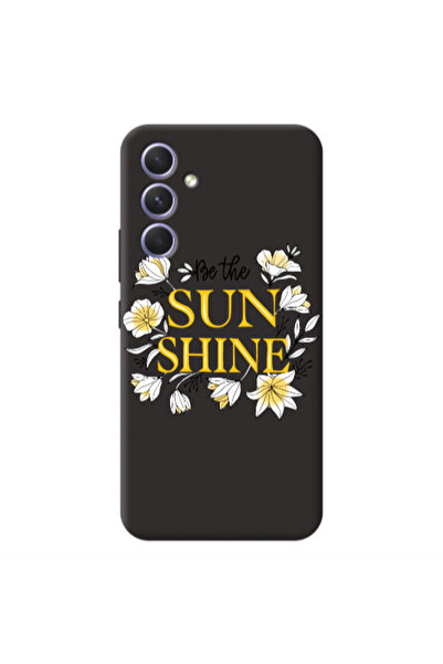 Other Samsung A55 Sun Shine Black Colored Silicone TPU Θήκη