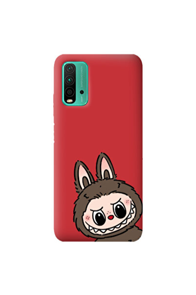 Other Xiaomi Poco M3 Labubu7 Red Colored Silicone TPU Θήκη