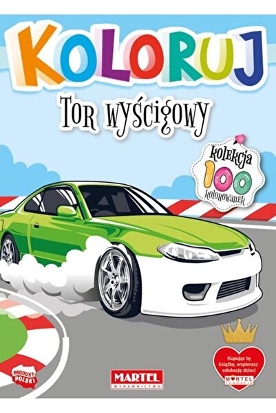 MARTEL Koloruj - Tor wyścigowy, 2023, 3-5 ani