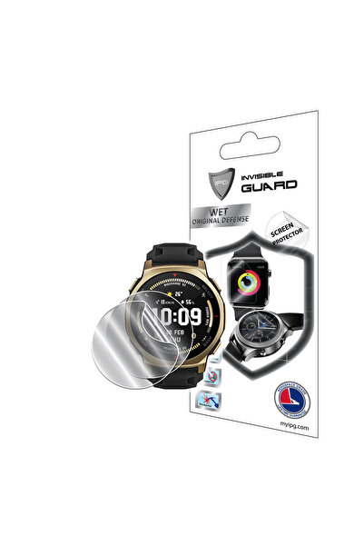 Ipg Hydrogel (Thin Tpu) Screen Protector Compatible with Amazfit T-Rex 3 Pro ...