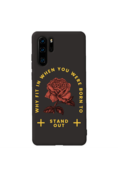 Other Huawei P30 Pro Stand out Black Colored Silicone TPU Θήκη