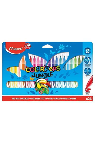 Maped Carioca ColorPeps Jungle 24 culori/set