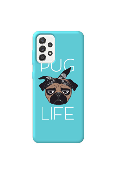 Other Samsung A52 Pug Life Turquoise Colored Silicone TPU Θήκη