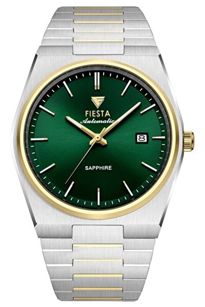 Fiesta F24013M Men's Wristwatch with Steel Strap
