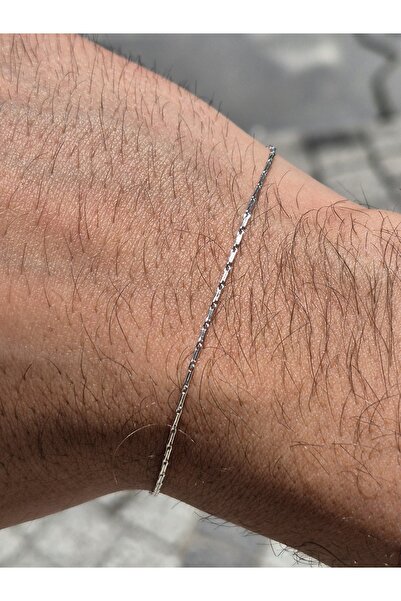 Flow 925 Ayar Gümüş Unisex Bileklik