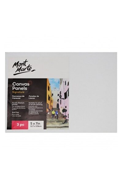 MC Micostore Καμβάς ζωγραφικής 7x17.8εκ., Mont Marte, CMPL1318, 3 χιλ. x 3 τε...