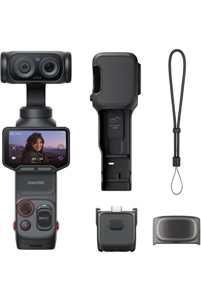 Insta360 Luna Ultra Cosmic Black - 8K Vlogging Camera with Dual Leica Lenses,...