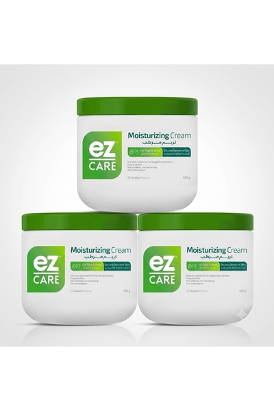 AVALON PHARMA Ez Care Moisturizing Cream 450g (Pack of 3) Value Pack |   Easy...