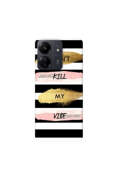 Other Xiaomi Redmi 13C Kill my vibe Transparent Silicone TPU Θήκη