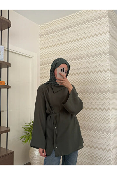 NEIRO BUTİK Yandan Düğmeli Tunik