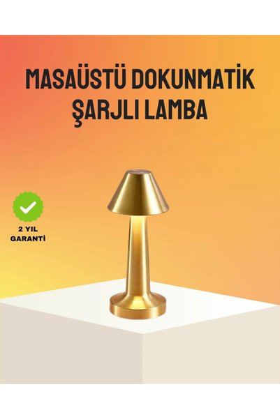 shopwave Metal Table Lamp with 3 Lights, Multi-Level Brightness Adjustable