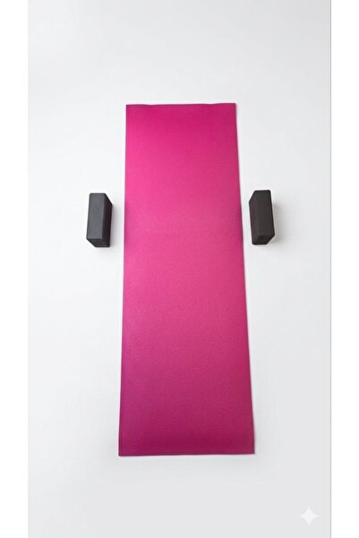 FitReady 15MM Ekstra Kalın Kaydırmaz Pilates Matı ve 2'li Yüksek Yoğunluklu E...