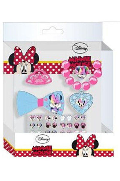 KIDS LICENSING Σετ Αξεσουάρ Μαλλιών και Λαιμού Disney Μίνι Μάους 5 τεμαχίων