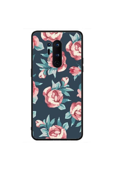 Other Xiaomi 8 pro Purple roses Black Glossy Θήκη