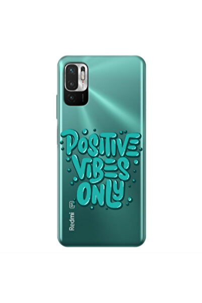 Other Xiaomi Redmi Note 10 Pro 5G Positive Vibes Only Transparent Silicone TP...