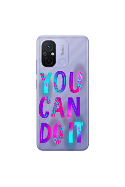 Other Xiaomi Redmi 12C You Can Doit Transparent Silicone TPU Θήκη