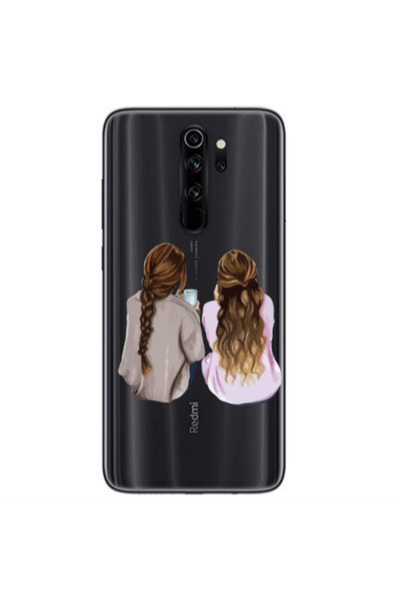 Other Xiaomi Redmi Note 8 Pro Friends Transparent Silicone TPU Θήκη