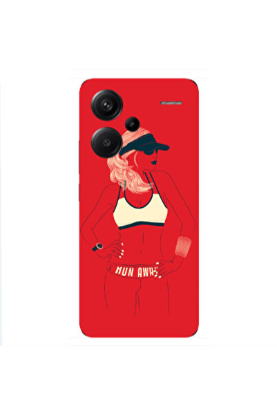 Other Xiaomi Redmi Note 13 Pro+ 5G Run away Transparent Silicone TPU Θήκη