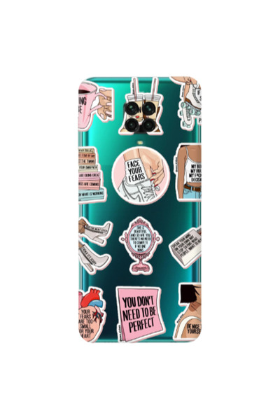 Other Xiaomi Redmi Note 9S Everything will be okay Transparent Silicone TPU Θήκη
