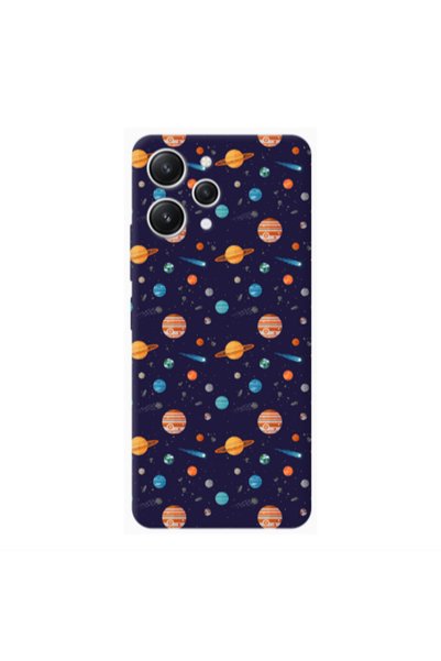 Other Xiaomi Redmi 12 Planets Transparent Silicone TPU Θήκη
