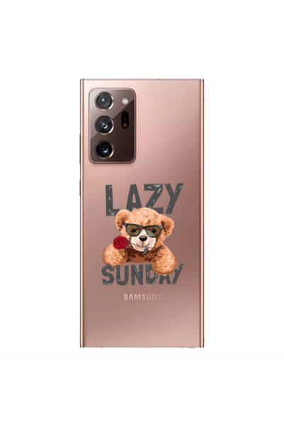 Other Samsung Note 20 Ultra Lazy sunday Transparent Silicone TPU Θήκη