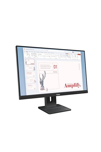 LENOVO شاشة 23.8 E24-40 THINKVISION 64BAMAT1TK FHD 6MS 100HZ HDMI+DP+VGA WLED