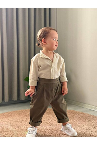 favorimkids Erkek Çocuk Şık Gömlek Pantolon Takımı - Özel Gün & Doğum Günü Ko...