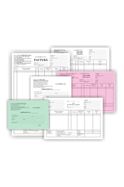 MC Micostore Tipizat - carnet - A6, 2 exemplare, autocopiativ, carnet 50 seturi