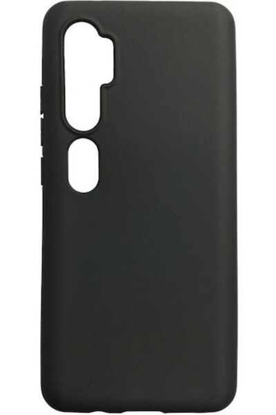 Other NetOne Θήκη Πλάτης Σιλικόνης Μαύρη για Xiaomi Mi Note 10 / Mi Note 10 P...